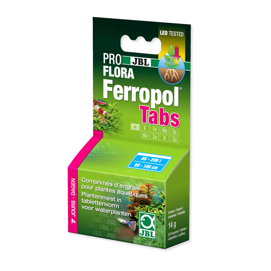 JBL Proflora Ferropol Comprimidos de fertilizantes vegetais para aqu&aacute;rios de &aacute;gua doce, , large Imagem n&uacute;mero 1