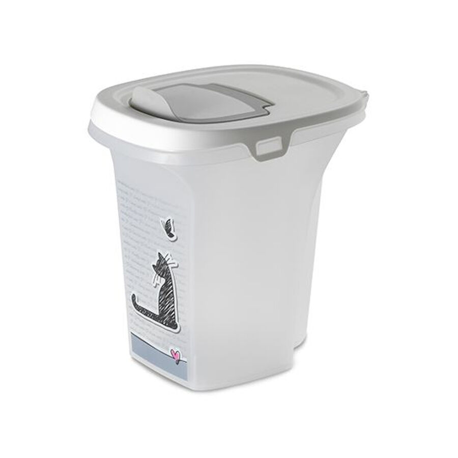 Moderna Cats in Love Branco 6L Recipiente para comida de gato , , large Imagem n&uacute;mero 1