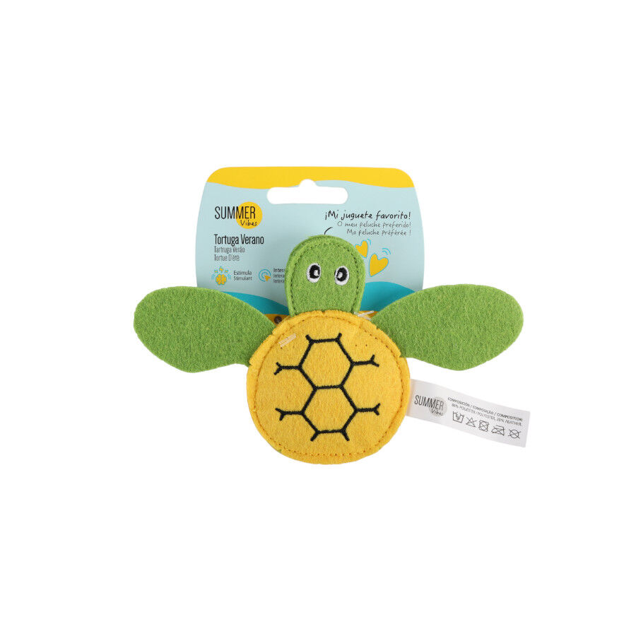 Summer Vibes Cat Turtle Peluche para gatos, , large Imagem n&uacute;mero 5