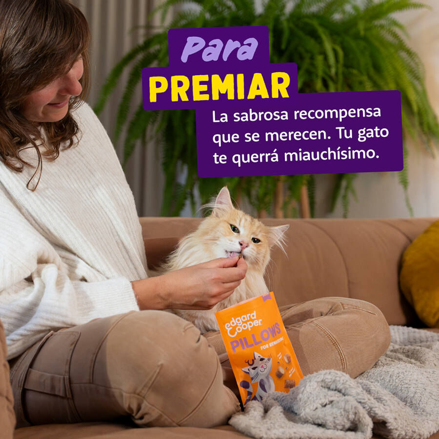 60 g Edgard & Cooper Pillows Snack de frango para gatos, , large Imagem n&uacute;mero 3
