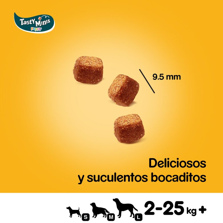 125 g Pedigree Tasty Minis Recompensas Sabor Frango para Cães Cachorros,  Imagem número 3 125 g Pedigree Tasty Minis Recompensas Sabor Frango para Cães Cachorros, , large Imagem número 3