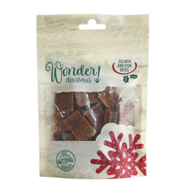 Wonder Christmas Biscoitos de Salmão para cães