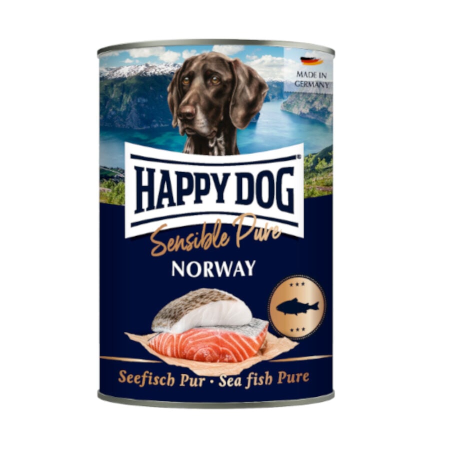 400 g Happy Dog Sensible Pure Norway lata para c&atilde;es, , large Imagem n&uacute;mero 1