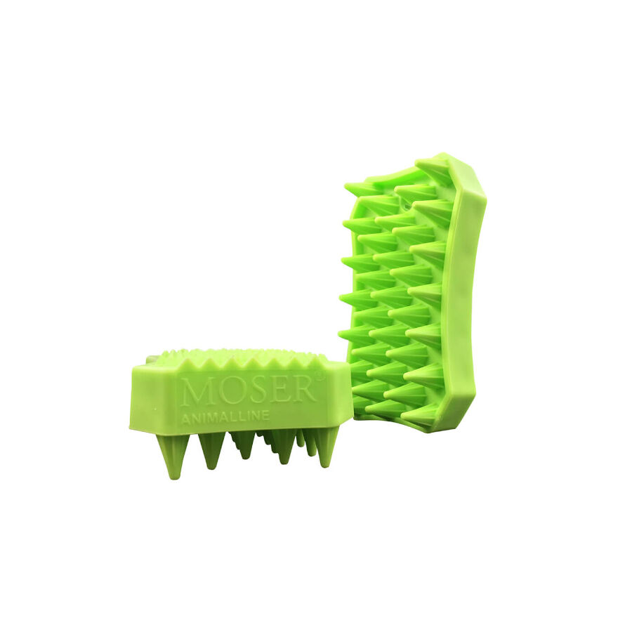 Moser Sheddy Escova de Borracha para c&atilde;es e gatos, , large Imagem n&uacute;mero 2