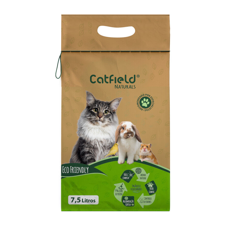 Catfield Naturals Areia Vegetal para gatos, , large Imagem n&uacute;mero 1
