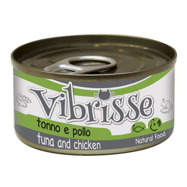Croci Vibrisse Atum e Frango lata para gatos