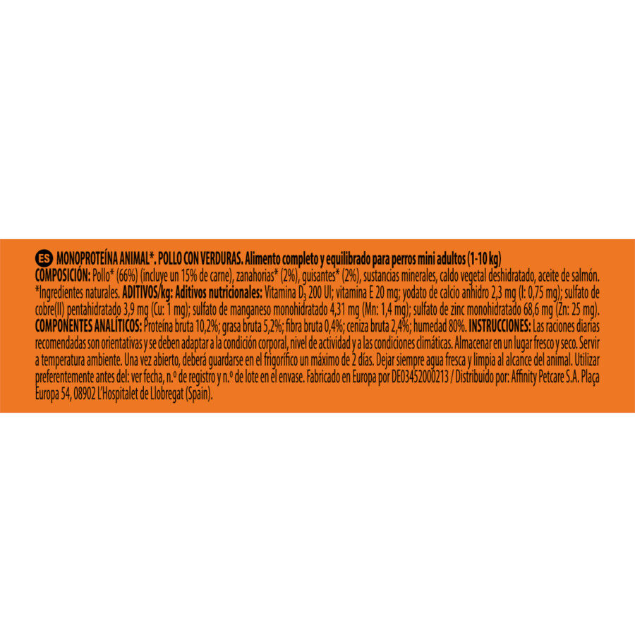 4 saquetas x 150 g Nature's Variety Adult Mini Pat&ecirc; saqueta para c&atilde;es, , large Imagem n&uacute;mero 6