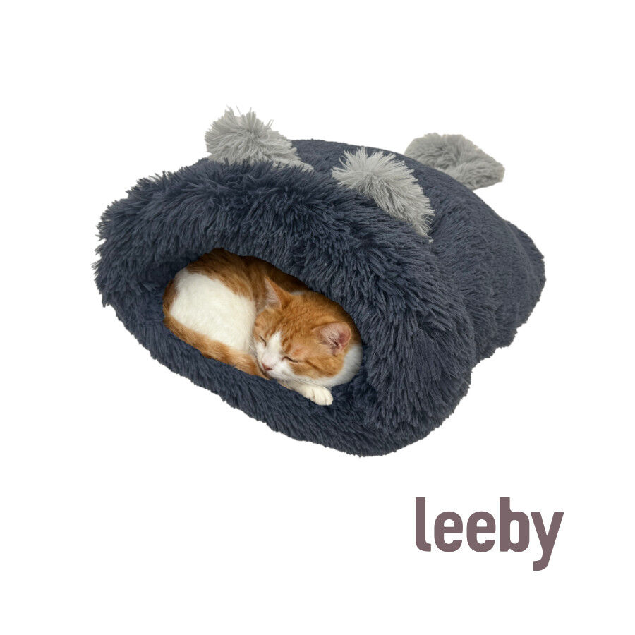 Leeby Cama Saco com Orelha e Cauda Cinzento para gatos, , large Imagem n&uacute;mero 2