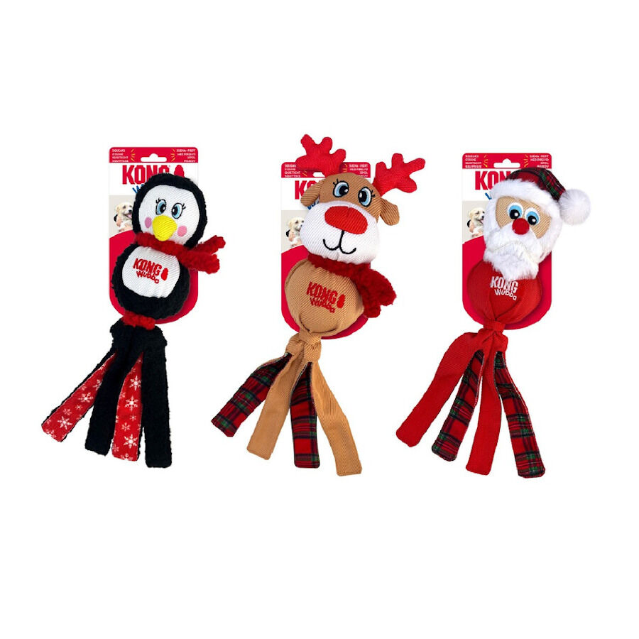 Kong Holiday Wubba Surtido Brinquedo para c&atilde;es, , large Imagem n&uacute;mero 1