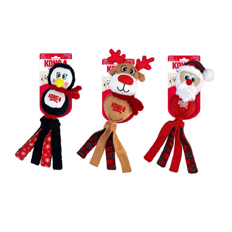 Kong Holiday Wubba Surtido Brinquedo para cães,  Imagem número 1 Kong Holiday Wubba Surtido Brinquedo para cães, , large Imagem número 1