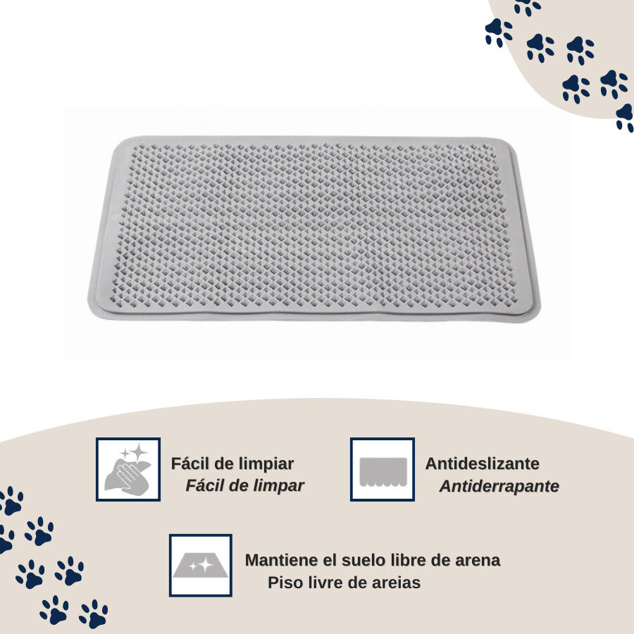 Nice Care Tapete retangular para caixa de areia para gatos, , large Imagem n&uacute;mero 3