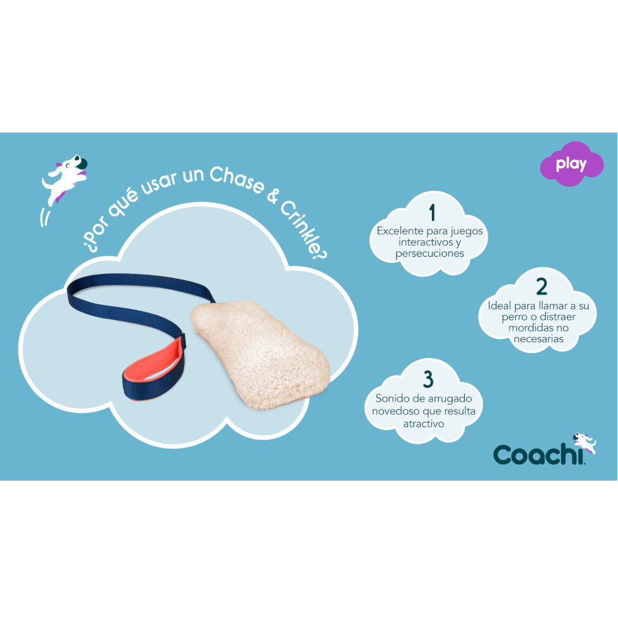 Coachi Chase  Crinkle brinquedo para c&atilde;o, , large Imagem n&uacute;mero 3