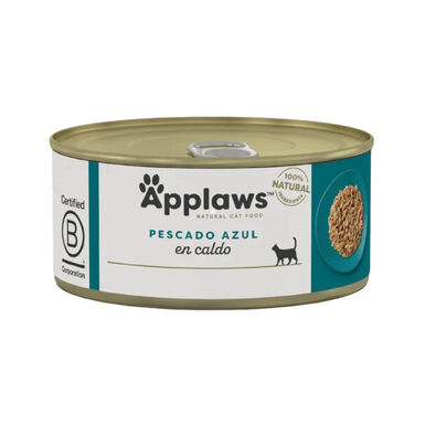 Applaws Peixe Azul em lata para gatos