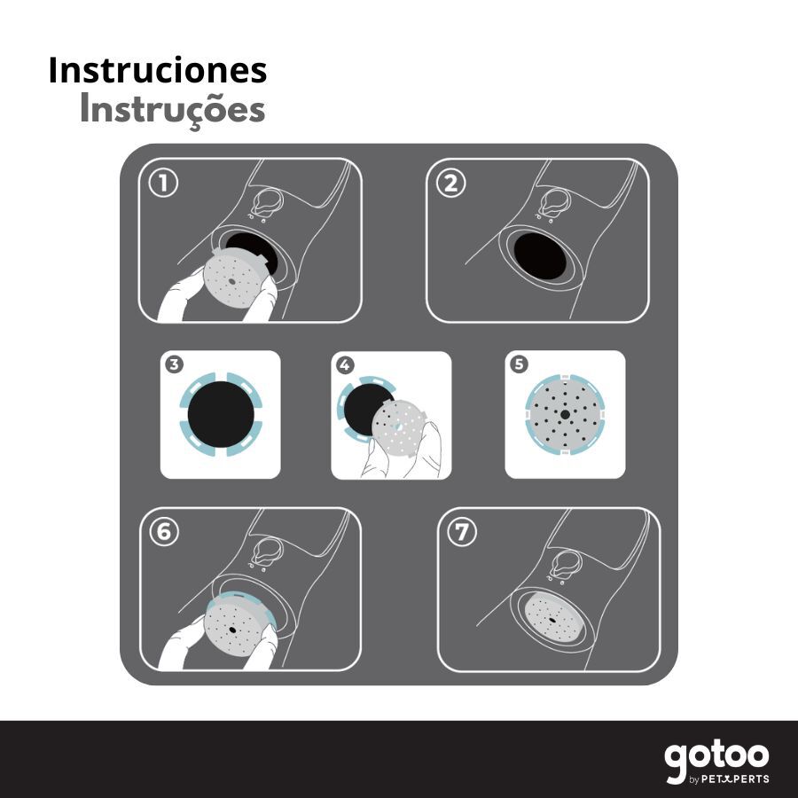 Gotoo Filtro para Garrafa 2 em 1 para c&atilde;es e gatos, , large Imagem n&uacute;mero 6