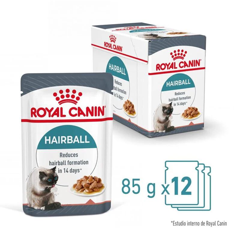 85 g Royal Canin Hairball alimento h&uacute;mido em molho saquetas para gatos, , large Imagem n&uacute;mero 7