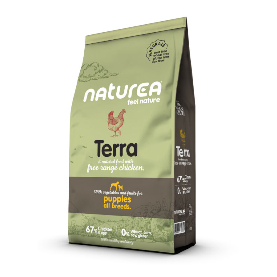 12 kg Naturea Terra Puppy Free-Range Comida para cachorro, , large Imagem n&uacute;mero 1