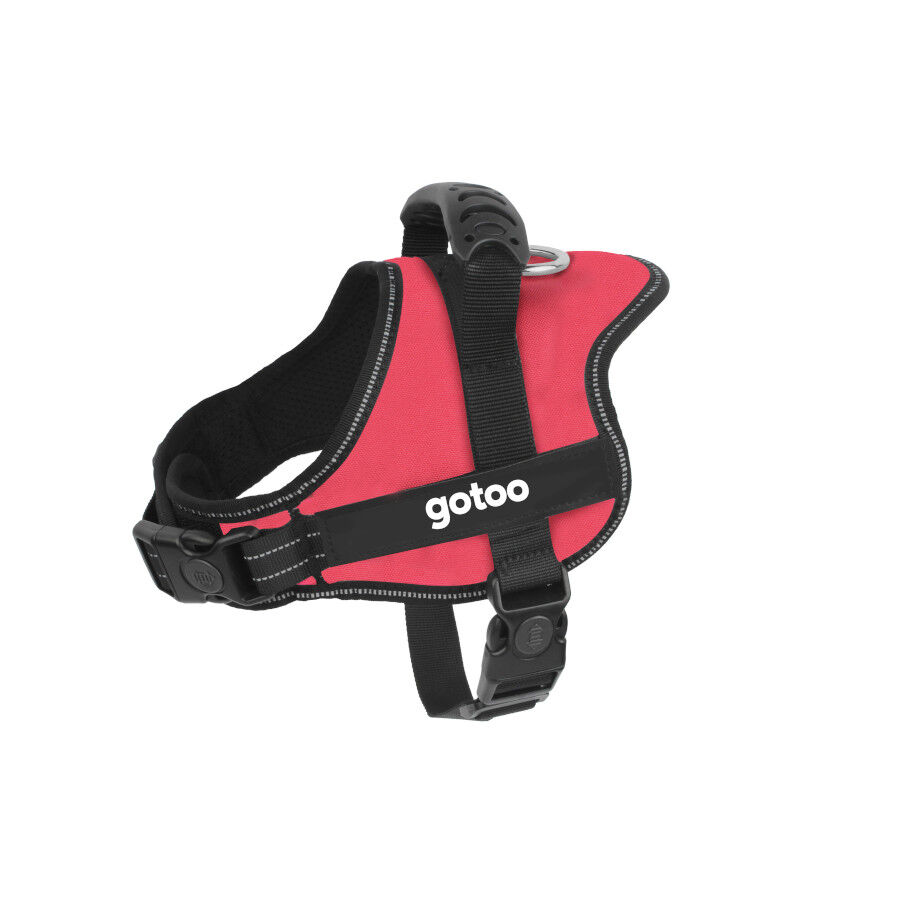 Gotoo Peitoral anti-pux&otilde;es vermelho para c&atilde;es, , large Imagem n&uacute;mero 1