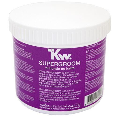 Kw Supergroom acondicionador pelo de perro y gato Imagem n&uacute;mero 1