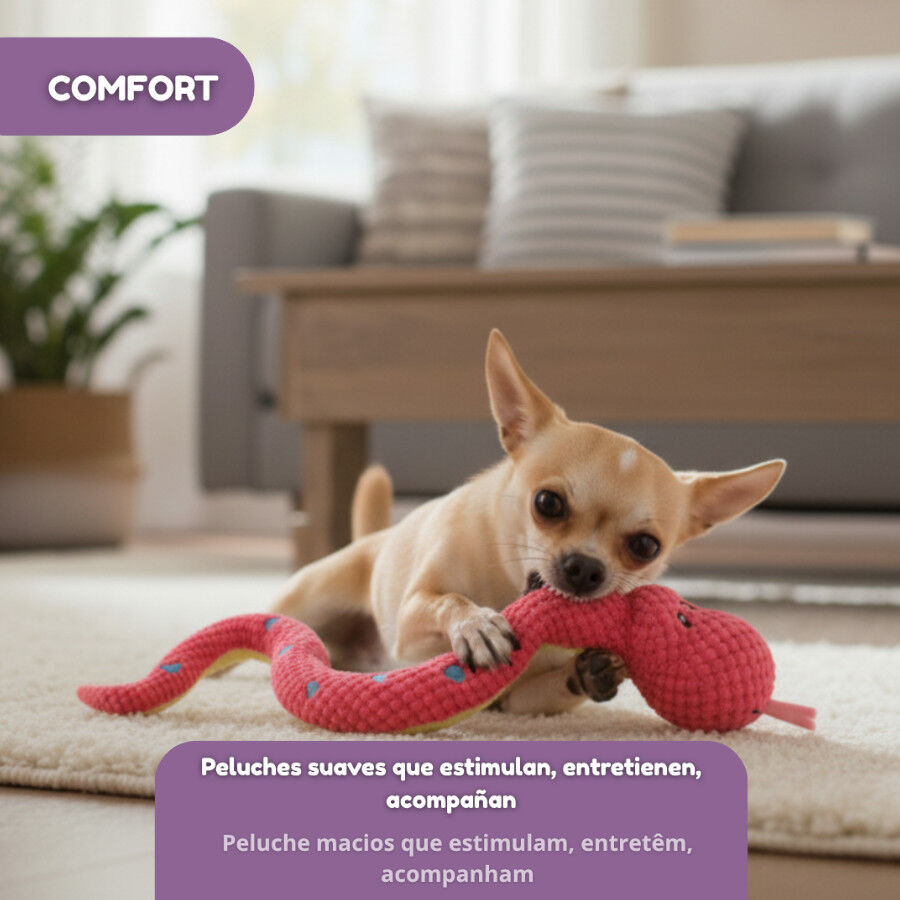 Tootoy! Comfort Peluche osso cobra para c&atilde;es, , large Imagem n&uacute;mero 5