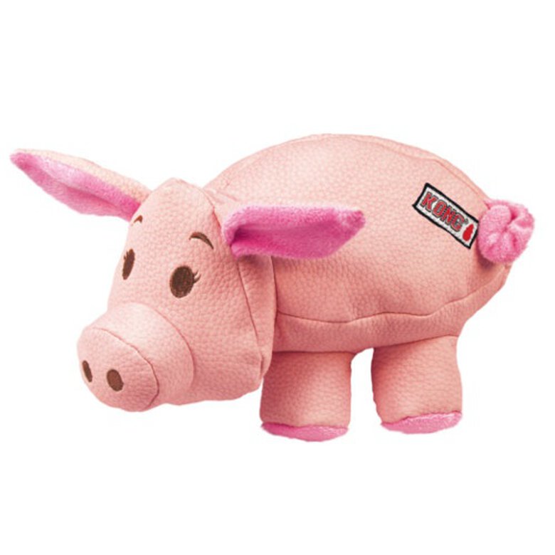 Kong Phatz cerdo peluche para perros Imagem número 1 Kong Phatz cerdo peluche para perros Imagem número 1