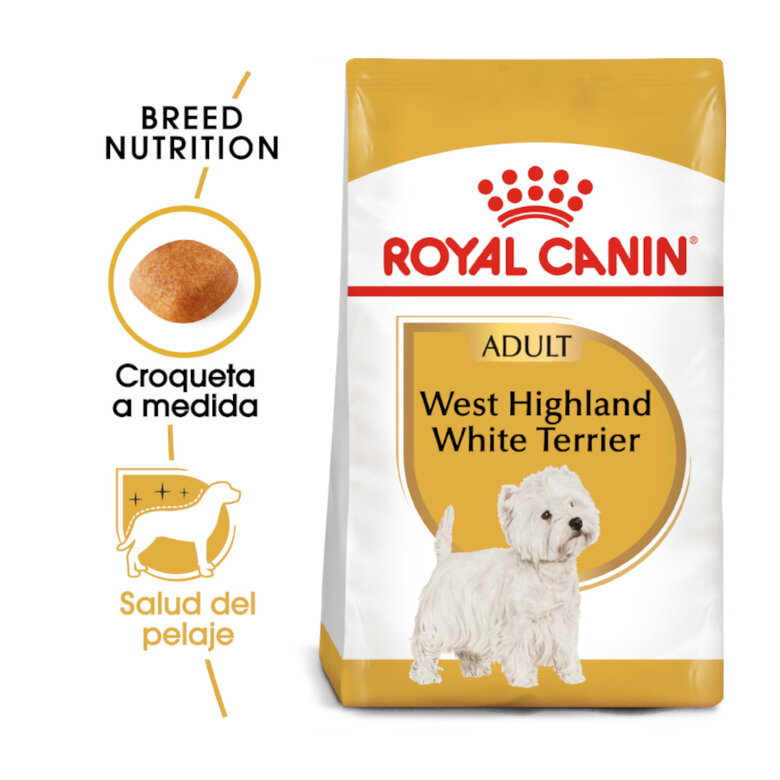 Royal Canin Adult White Terrier West Highland ração para cães,  Imagem número 2 Royal Canin Adult White Terrier West Highland ração para cães, , large Imagem número 2