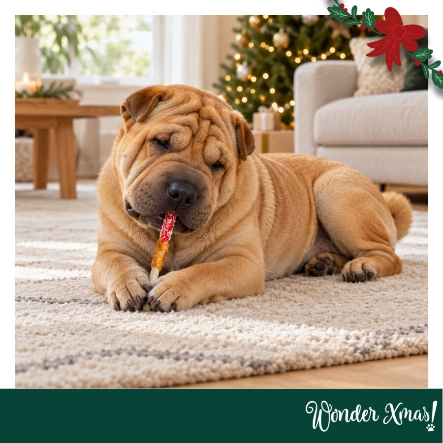 1 pack x 10 uns. Wonder Christmas Twist Snacks Entran&ccedil;ados para C&atilde;es, , large Imagem n&uacute;mero 2