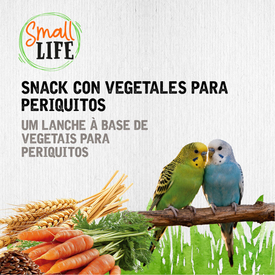 2 barritas Small Life Barritas Snack com Vegetais para periquitos, , large Imagem n&uacute;mero 4