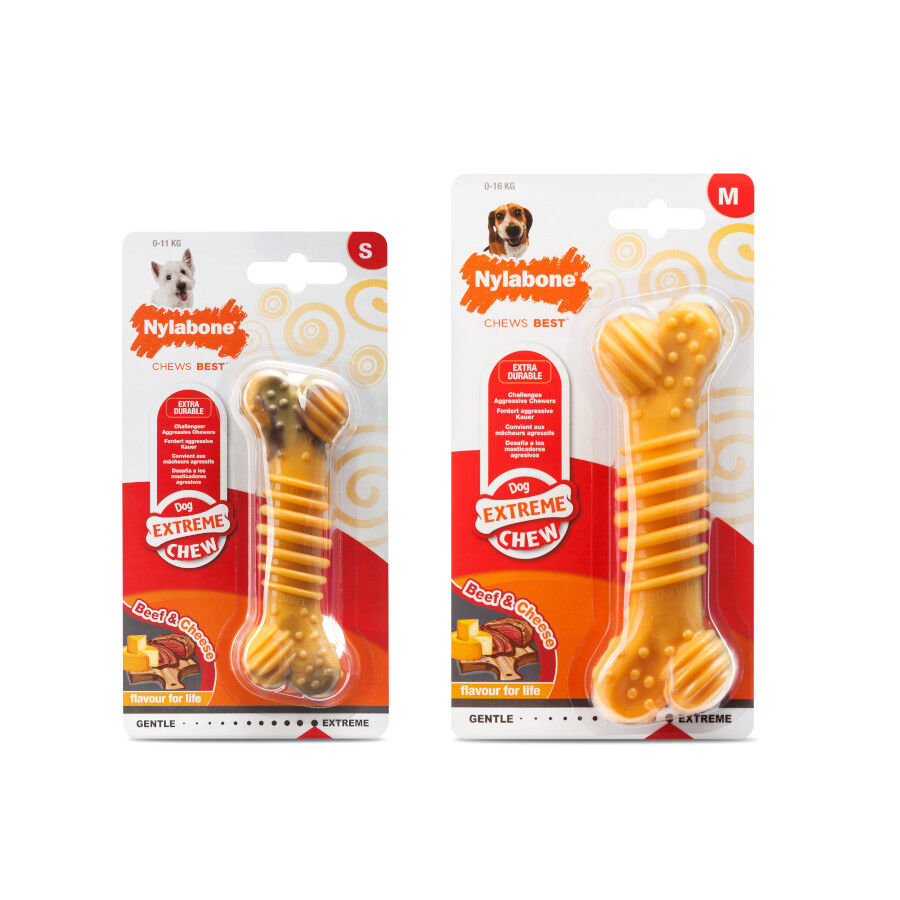 Nylabone Extreme Chew Texture Osso Mordedor Resistente para c&atilde;es, , large Imagem n&uacute;mero 3