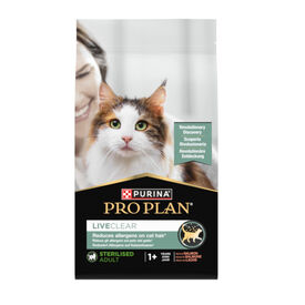 Purina Pro Plan Live Clear Salmão Ração esterilizada para gatos adultos