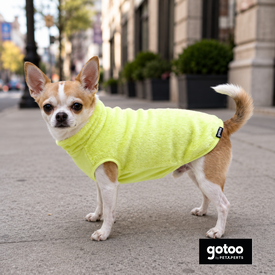 Gotoo Camisola Polar Verde-Lima para c&atilde;es