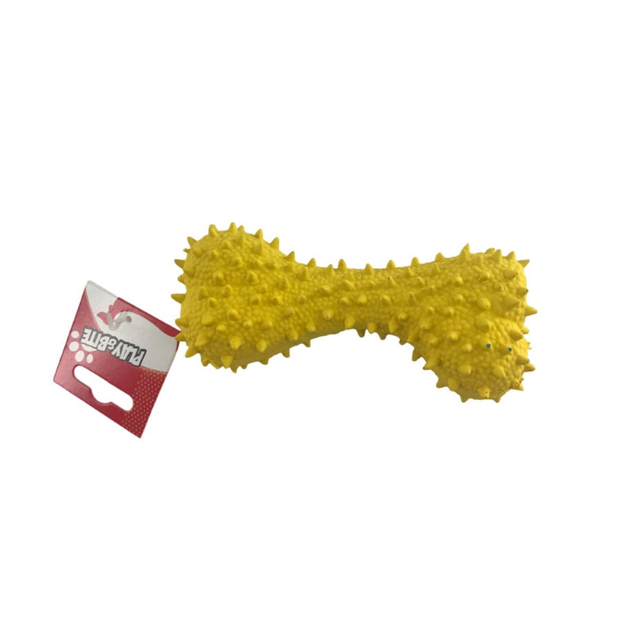 Play&Bite TC Osso Mordedor Amarelo para c&atilde;es, , large Imagem n&uacute;mero 1