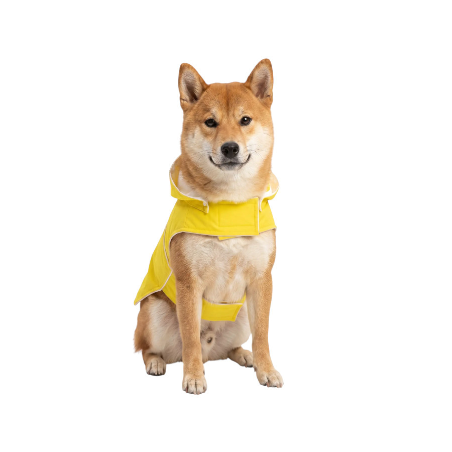 Gotoo Capa de Chuva Refletora Amarela para c&atilde;es, , large Imagem n&uacute;mero 7