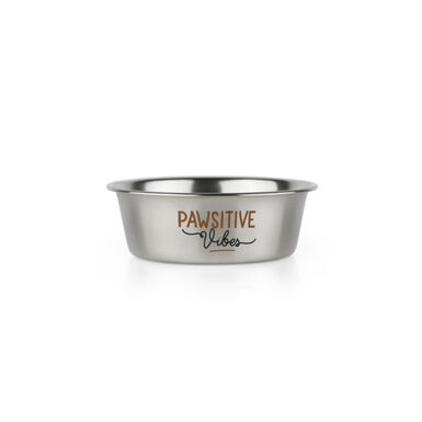 TK-Pet Inox Positive Vibes Comedouro para gatos