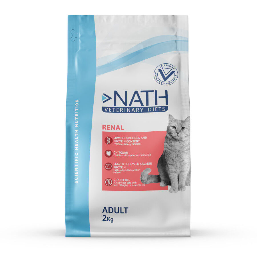 4 kg Nath Veterinary Diets Renal Adult ra&ccedil;&atilde;o para gatos, , large Imagem n&uacute;mero 1
