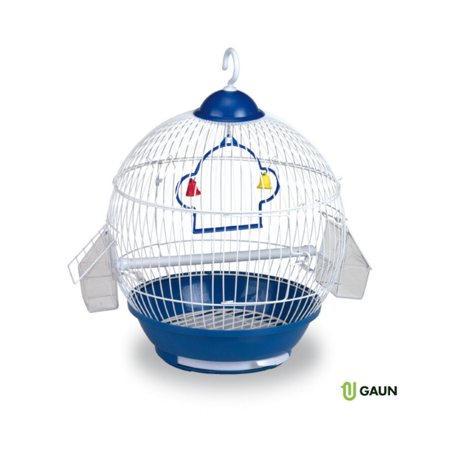 TK Pet Gaiola azul com baloi&ccedil;o para can&aacute;rio timbrado, , large Imagem n&uacute;mero 1