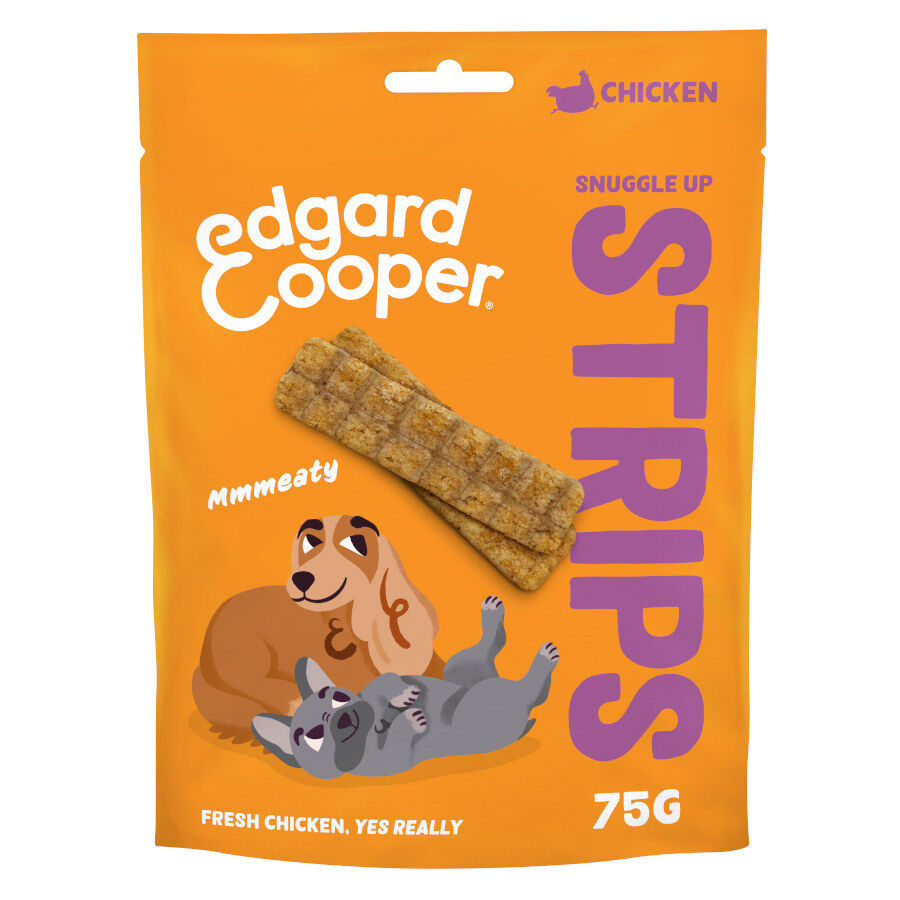 75 g Edgard y Cooper Tiras de Frango para c&atilde;es, , large Imagem n&uacute;mero 1