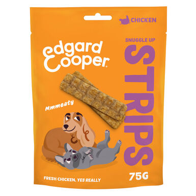 Edgard & Cooper Tiras de Frango para cães