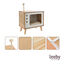 Leeby Thierre TV cama nido arranhador para gatos, , large Indicador imagem número 5