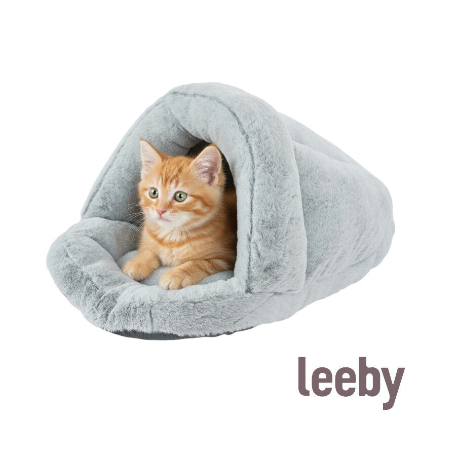 Leeby Cama Sapatilha Cinzenta para gatos, , large Imagem n&uacute;mero 2