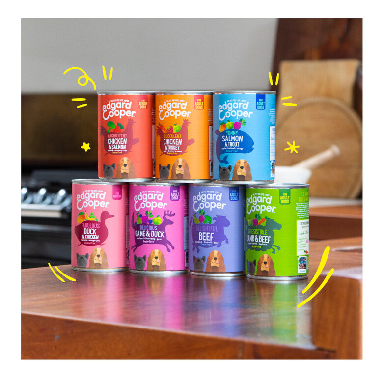 400 g Lata Edgard y Cooper Senior Frango e Salmão lata para cães,  Imagem número 6 400 g Lata Edgard y Cooper Senior Frango e Salmão lata para cães, , large Imagem número 6