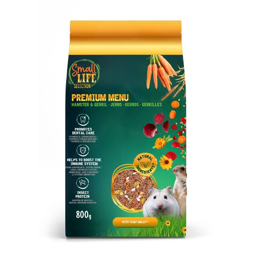 0.8 kg Small Life Premium Men&uacute; Comida para hamster, , large Imagem n&uacute;mero 1