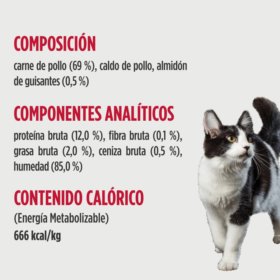 79 g Nulo Comida h&uacute;mida de Frango em Caldo em saquetas para gatos, , large Imagem n&uacute;mero 4