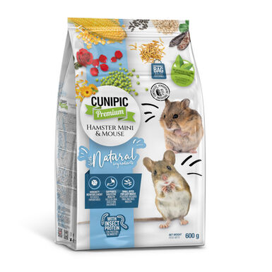 Cunipic Premium ração para hamsters e ratos