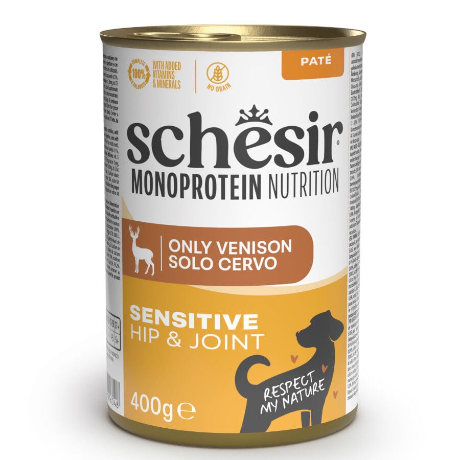 Schesir Monoprotein Comida h&uacute;mida de veado em lata para c&atilde;es, , large Imagem n&uacute;mero 1