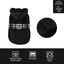 Outech Casaco Preto com Cinto para cães, , large Indicador imagem número 4
