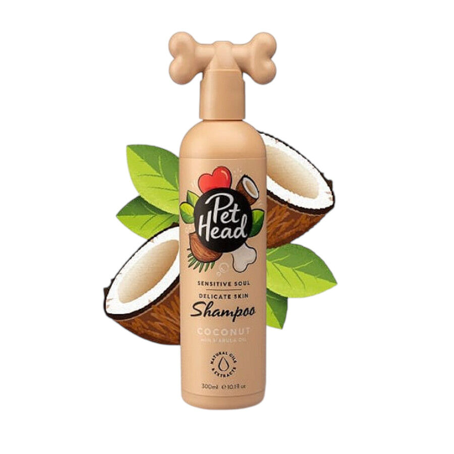 Pet Head Champ&ocirc; Coco para peles sens&iacute;veis para c&atilde;es 300ml, , large Imagem n&uacute;mero 1