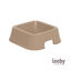 Leeby Comedouro Quadrado Taupe para c&atilde;es, , large Indicador imagem n&uacute;mero 2