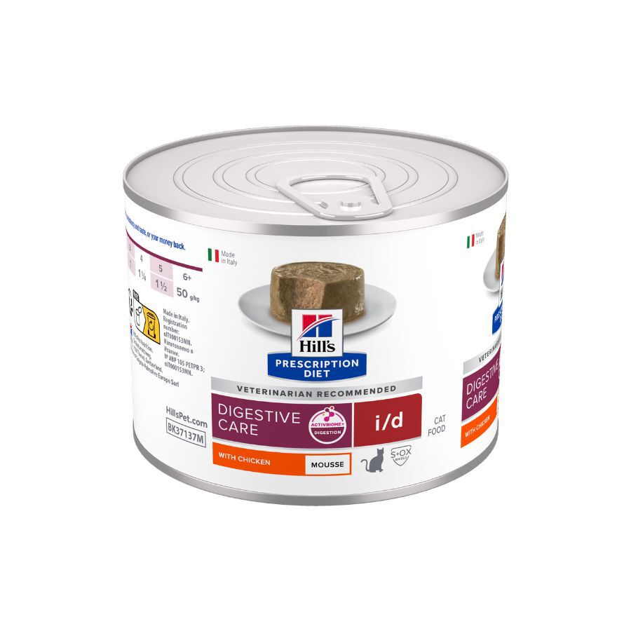 200 g Hill's Prescription Diet i/d Mousse de Pollo lata para gatos, , large Imagem n&uacute;mero 2