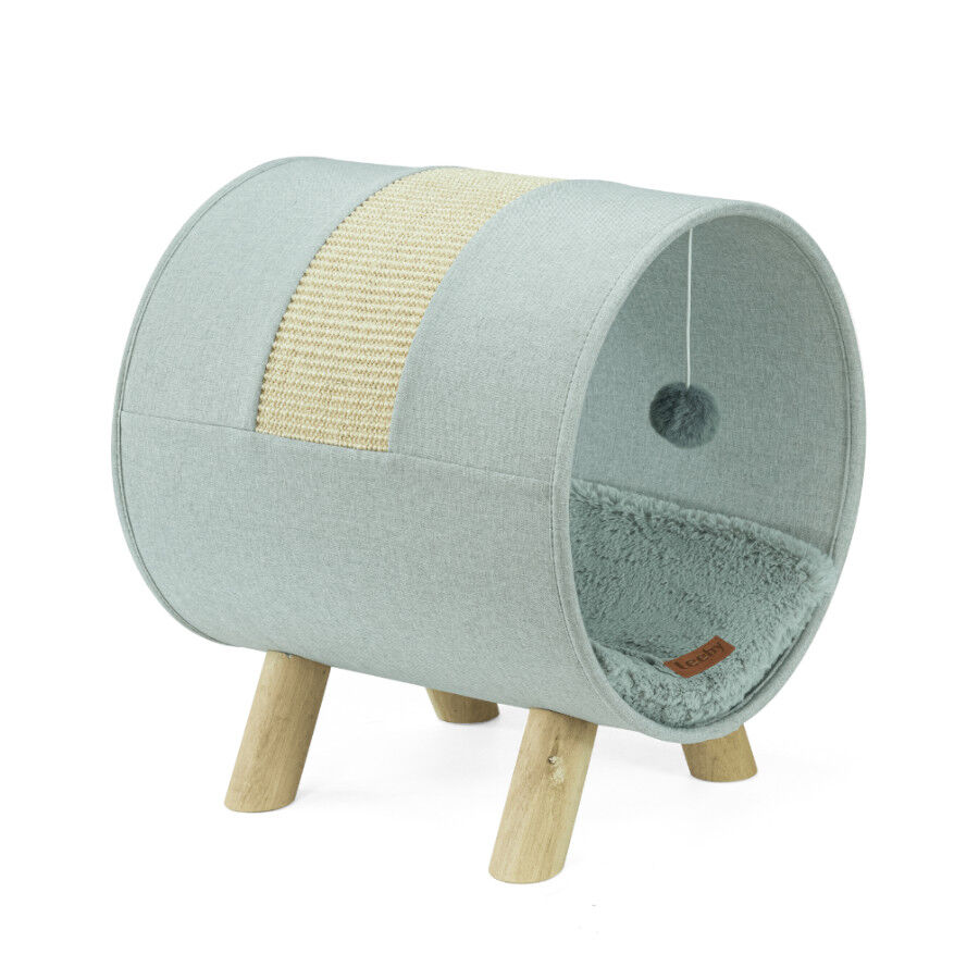 Leeby Saffira cama com arranhador e brinquedo para gatos, , large Imagem n&uacute;mero 1