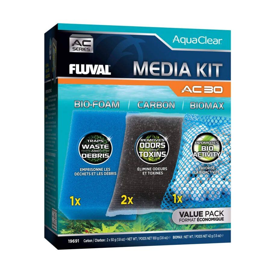 Fluval AquaClear AC Cargas de Manuten&ccedil;&atilde;o para Filtro de Aqu&aacute;rios, , large Imagem n&uacute;mero 1